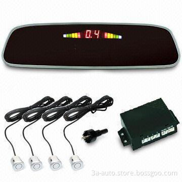 Parking Sensor/Radar/Reversing Aid System with Rearview Mirror Display
